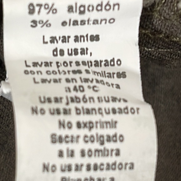 C&A Cropped Camo Raw Hem Jacket With Chest Pockets Size Medium - Picture 6 of 6